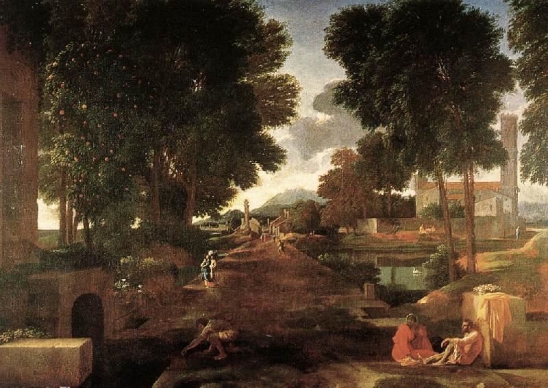 POUSSIN, Nicolas A Roman Road af